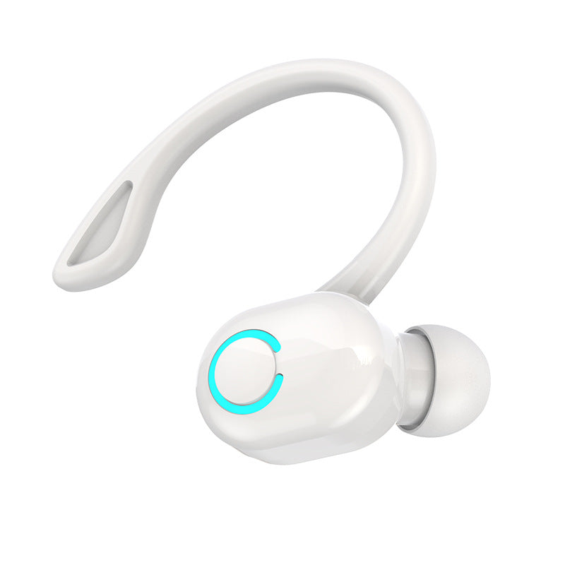 HD Stereo Wireless Earphone - Secure Fit for Sports & Running - Single-Ear, Hands-Free Talking - Lightweight & Seamless Bluetooth Connection