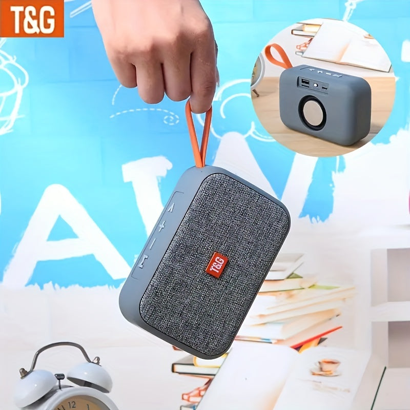 TG506 Portable Powerhouse Wireless Stereo Speaker - Bluetooth Speaker with Large Volume, Small Subwoofer, TWS Stereo, Hands-Free Call, FM, U Disk, and Plug-in Card Support - Perfect for Outdoor, Birthday, Floor, and Surround