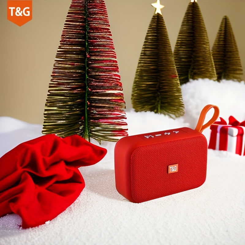 TG506 Portable Powerhouse Wireless Stereo Speaker - Bluetooth Speaker with Large Volume, Small Subwoofer, TWS Stereo, Hands-Free Call, FM, U Disk, and Plug-in Card Support - Perfect for Outdoor, Birthday, Floor, and Surround