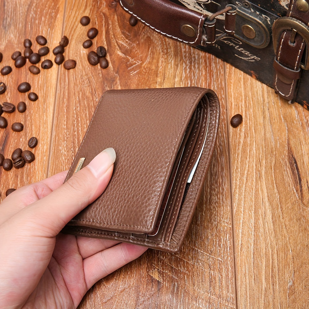 1pc RFID-Protected Mens Smart Anti-Lost Wallet - Slim Card Holder with Bluetooth Tracking - Perfect Thoughtful Gift for Boyfriends, Fathers, and Special Occasions