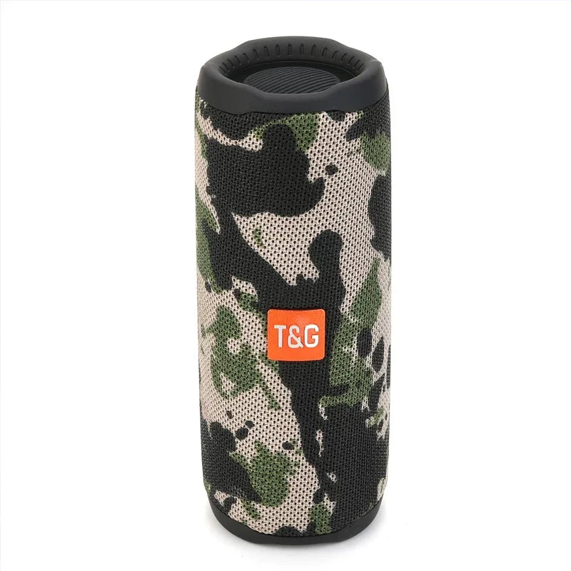 T&G TG365 Portable Bluetooth Speaker Dual Bass LED Wireless Subwoofer Waterproof Outdoor Boombox FM AUX BT TF Music Player