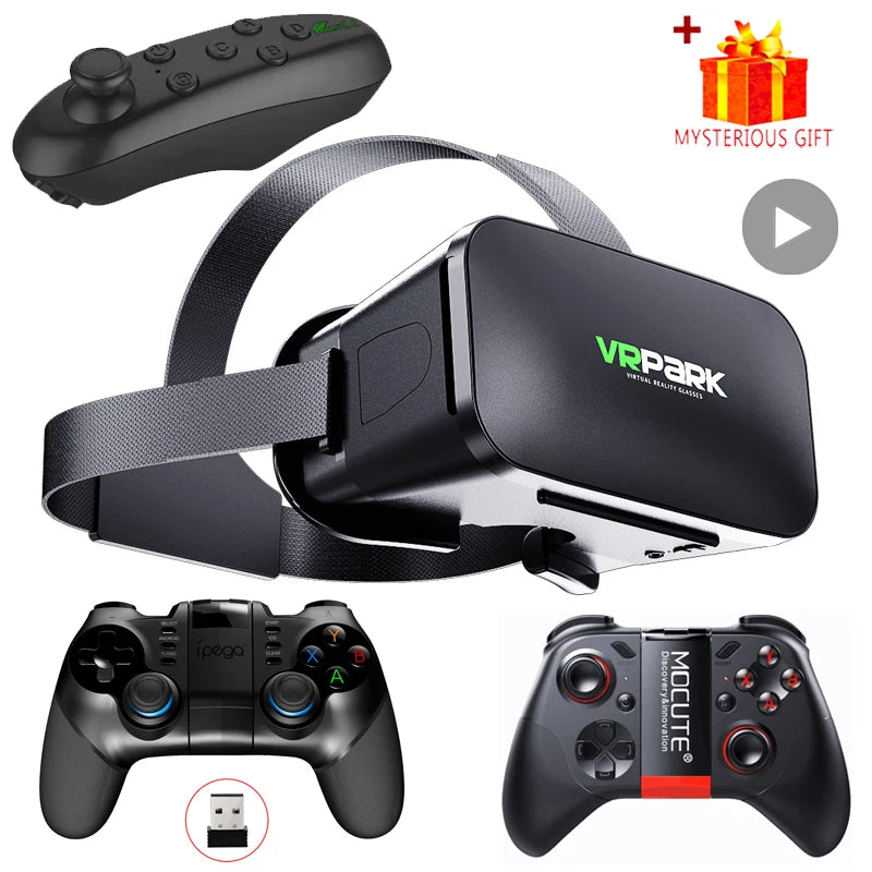 VR Glasses 3D Virtual Reality Headset Helmet