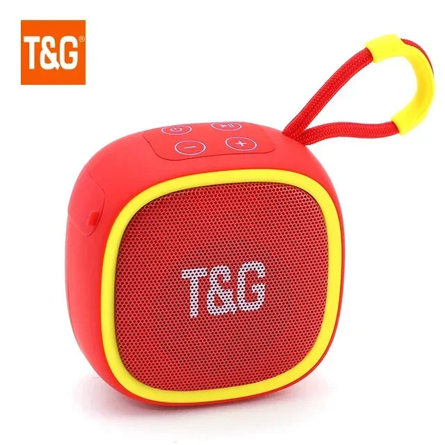 T&G TG659 Mini Wireless Powerful Waterproof Bluetooth Speaker TWS Bluetooth 5.3 Sound Box HIFI Loudspeaker Support TF Card Radio
