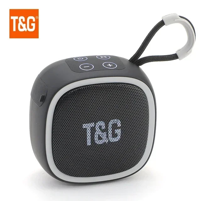 T&G TG659 Mini Wireless Powerful Waterproof Bluetooth Speaker TWS Bluetooth 5.3 Sound Box HIFI Loudspeaker Support TF Card Radio
