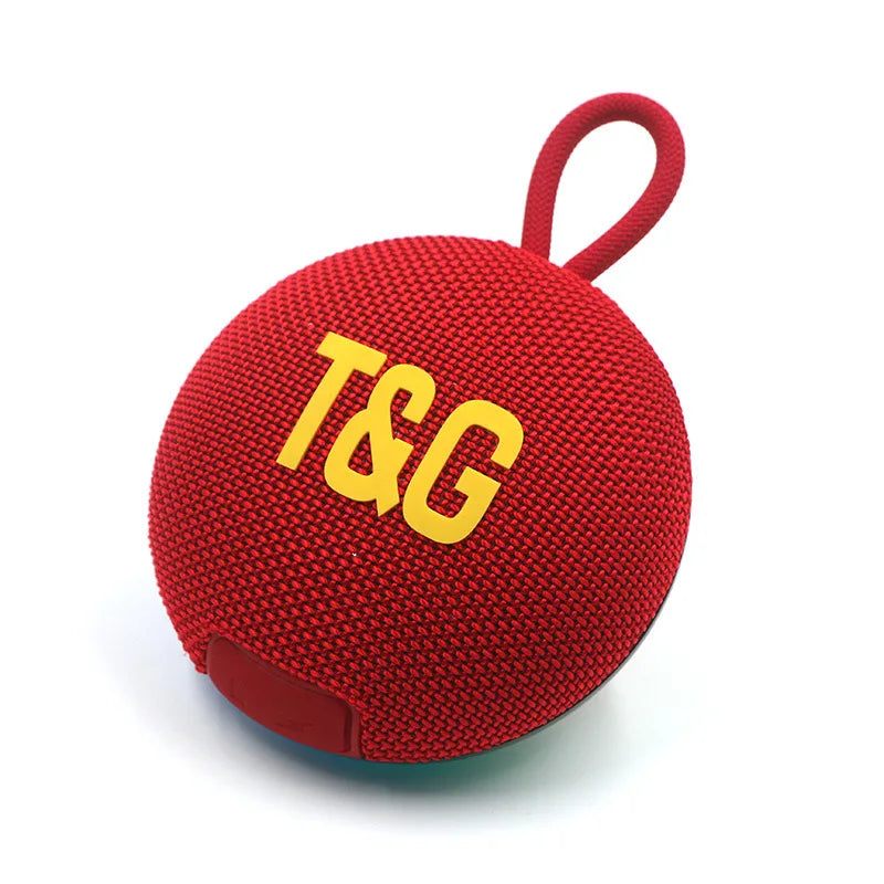 TG422 Portable Bluetooth Wireless Speaker Supports card reading /TWS /FM RadioWith RGB Light Outdoor Hifi Sound Music Player