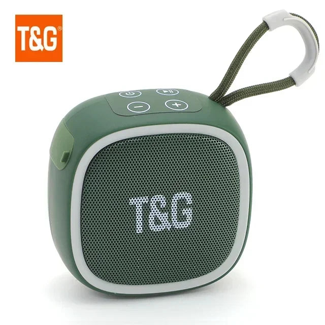 T&G TG659 Mini Wireless Powerful Waterproof Bluetooth Speaker TWS Bluetooth 5.3 Sound Box HIFI Loudspeaker Support TF Card Radio
