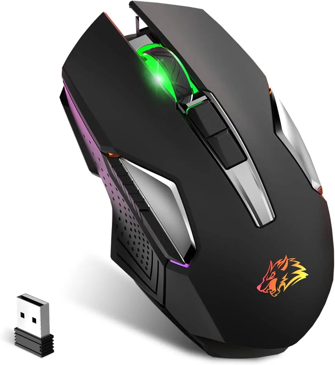 X18 Wireless Gaming Mouse 2.4G 7 RGB