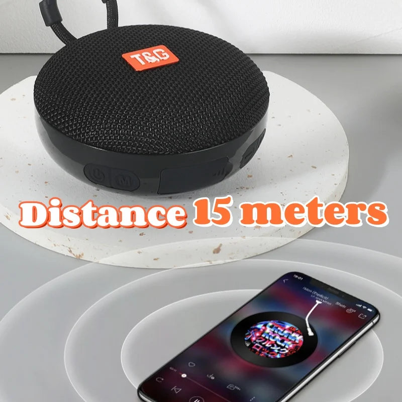 TG352 wireless Bluetooth 5.3 FM reception portable voice call TF card USB subwoofer TWS interconnection surging sound quality