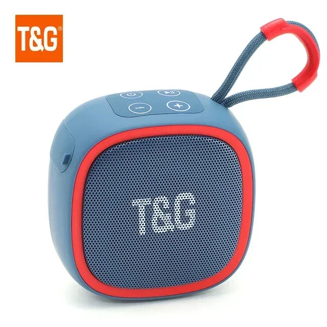 T&G TG659 Mini Wireless Powerful Waterproof Bluetooth Speaker TWS Bluetooth 5.3 Sound Box HIFI Loudspeaker Support TF Card Radio
