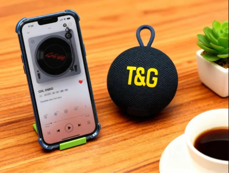 TG422 Portable Bluetooth Wireless Speaker Supports card reading /TWS /FM RadioWith RGB Light Outdoor Hifi Sound Music Player