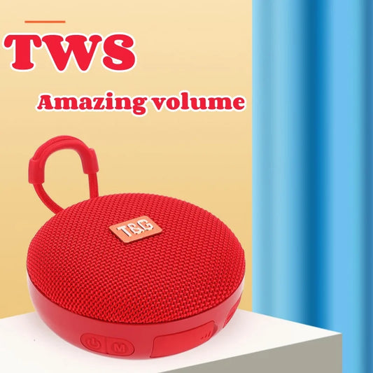 TG352 wireless Bluetooth 5.3 FM reception portable voice call TF card USB subwoofer TWS interconnection surging sound quality