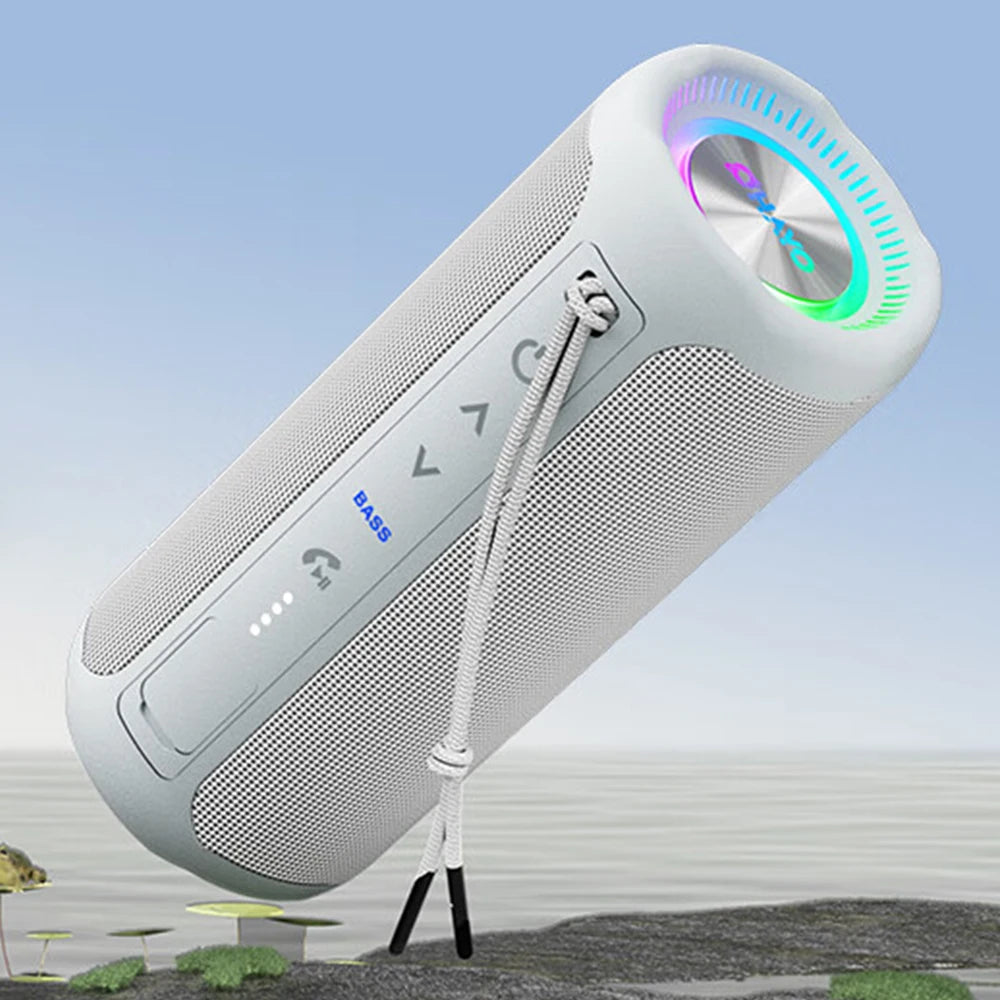 OHAYO X10MAX Bluetooth Speaker 35W - IPX7 Waterproof, Powerful Stereo Sound, 24H Playtime, TWS Pairing, Dazzling Lights, Bass Up