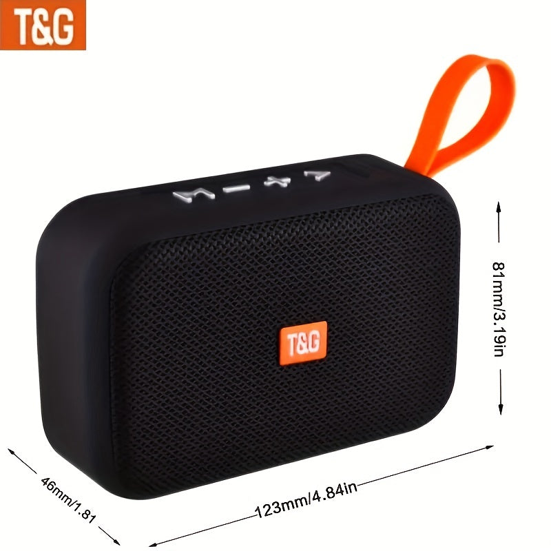TG506 Portable Powerhouse Wireless Stereo Speaker - Bluetooth Speaker with Large Volume, Small Subwoofer, TWS Stereo, Hands-Free Call, FM, U Disk, and Plug-in Card Support - Perfect for Outdoor, Birthday, Floor, and Surround