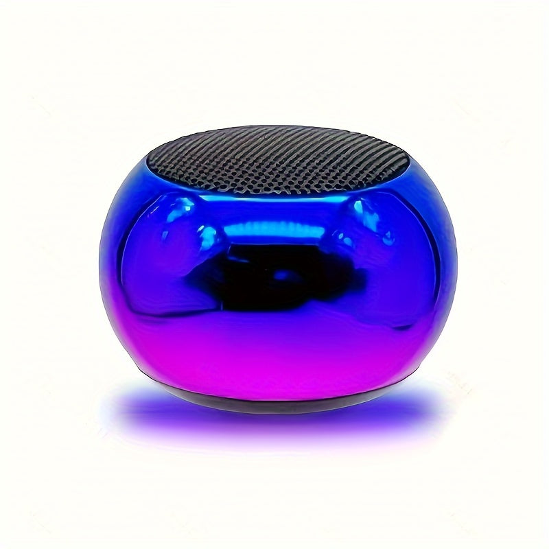 Altavoz Bluetooth 5.0 Compacto - Canal de Sonido Envolvente 2.2 de Mesa, Recargable USB, Control Sencillo, Ideal para Exteriores