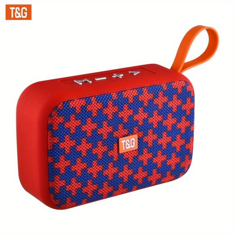 TG506 Portable Powerhouse Wireless Stereo Speaker - Bluetooth Speaker with Large Volume, Small Subwoofer, TWS Stereo, Hands-Free Call, FM, U Disk, and Plug-in Card Support - Perfect for Outdoor, Birthday, Floor, and Surround